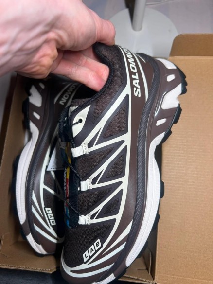 Salomon XT-6 black coffee french roast marron taille 39