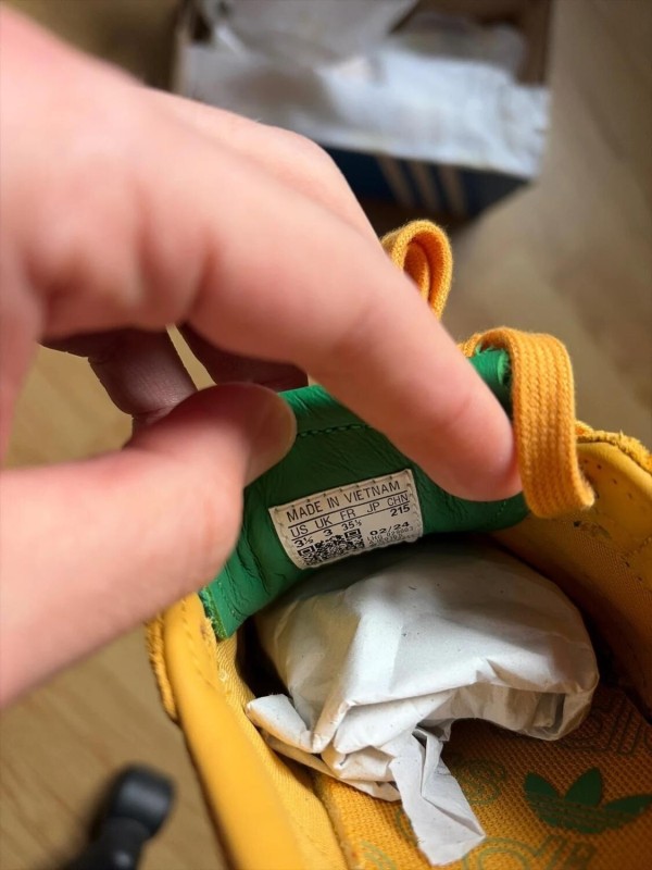 adidas samba lt jaune et verte 2