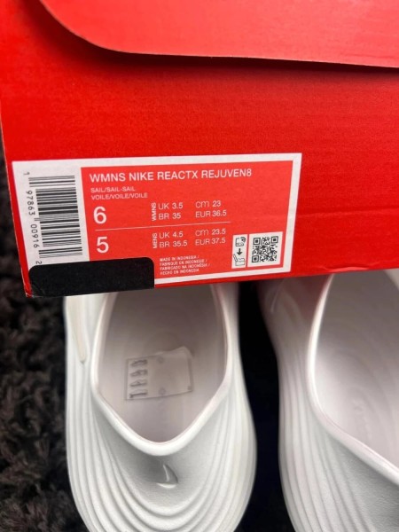 Nike reactx rejuven8 blanc - taille 36,5 EU