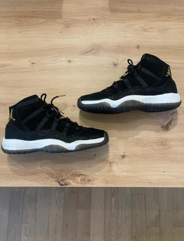 Jordan 11 XI Retro Heiress Black Gold Taille 42