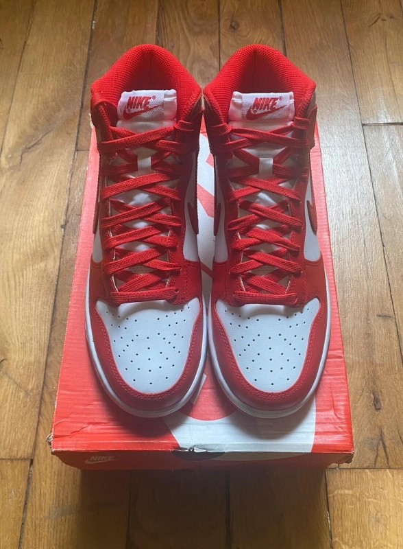 Nike dunk high championship university red DD1399-106 2