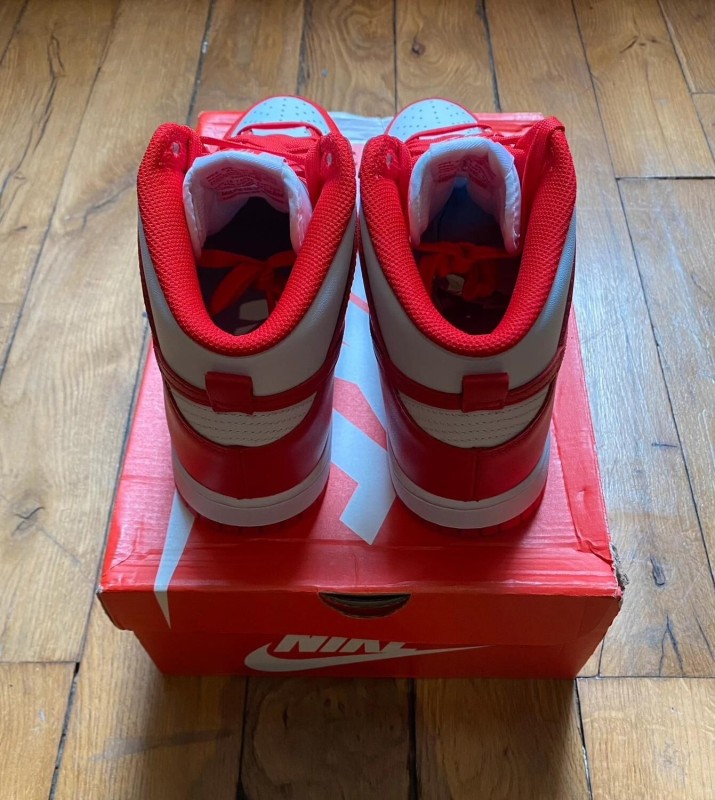 Nike dunk high championship university red DD1399-106 2