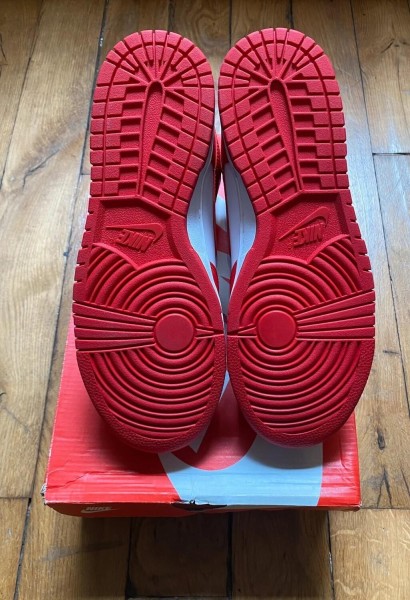 Nike dunk high championship university red DD1399-106