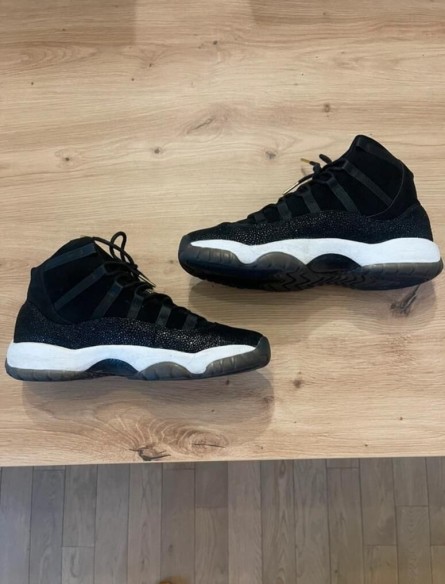 Jordan 11 XI Retro Heiress Black Gold Taille 42
