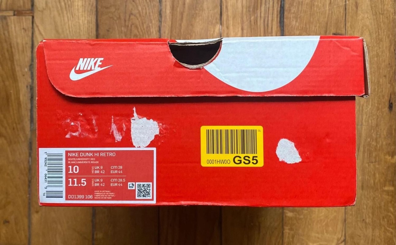 Nike dunk high championship university red DD1399-106 2