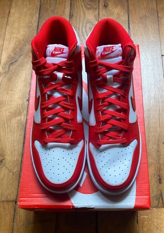 Nike dunk high championship university red DD1399-106 2
