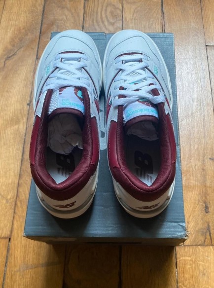 New balance 550 bordeaux cyan BB550WBG