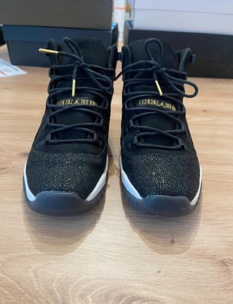Jordan 11 XI Retro Heiress Black Gold Taille 42