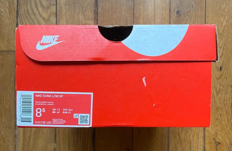 Nike dunk low SP kentucky CU1726-100