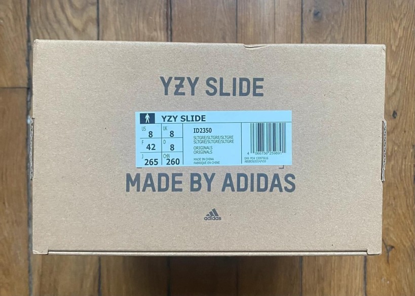 adidas yeezy slide slate grey