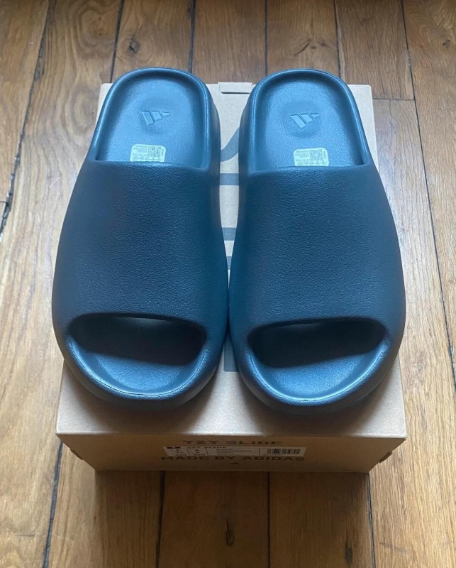 adidas yeezy slide slate grey 2