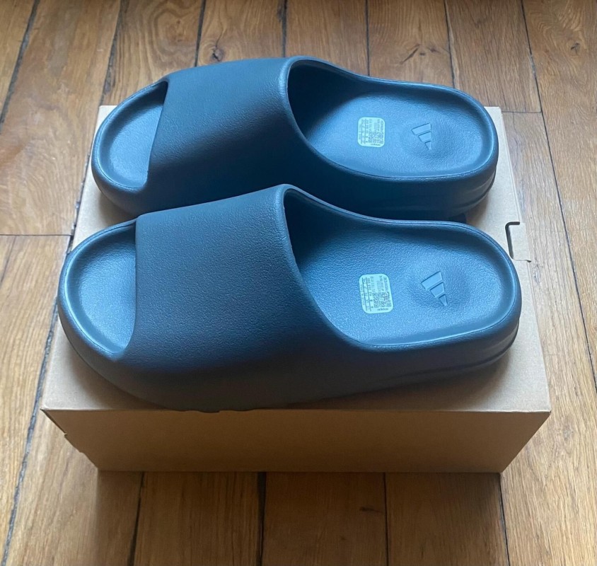 adidas yeezy slide slate grey 2