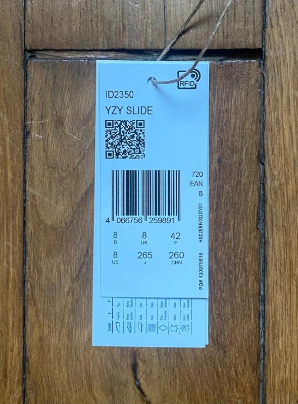adidas yeezy slide slate grey 2