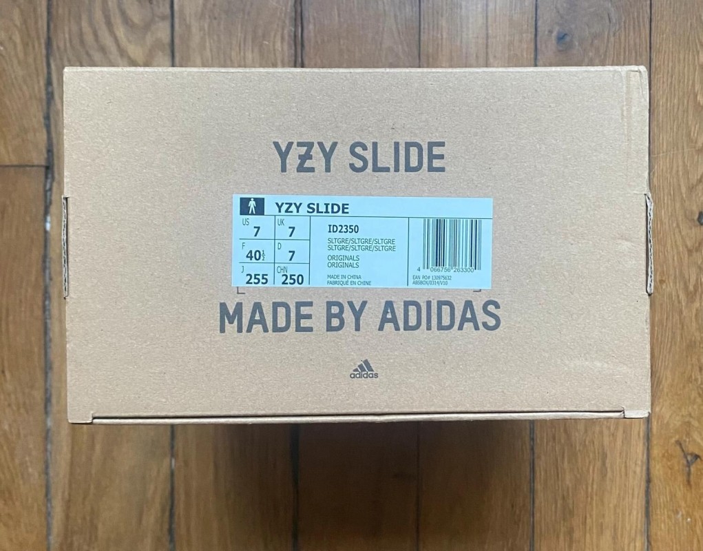 Adidas yeezy slide slate grey 2