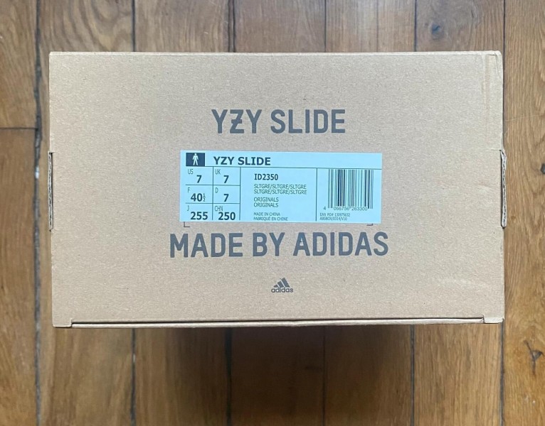 Adidas yeezy slide slate grey