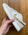 Nike dunk low phantom metallic gold (w)