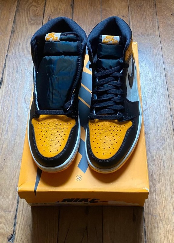 Jordan 1 high retro OG taxi yellow 555088-711 2