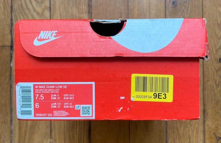 Nike dunk low SE 85 neptune green (w)