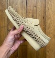 Clarks wallabee loafer weave maple suede 41,5