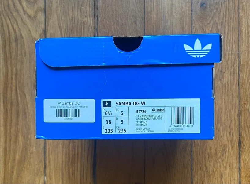 adidas samba og w leopard orange 38