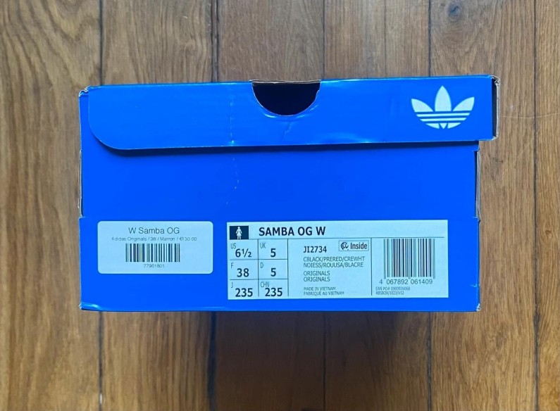 adidas samba og w leopard orange 38