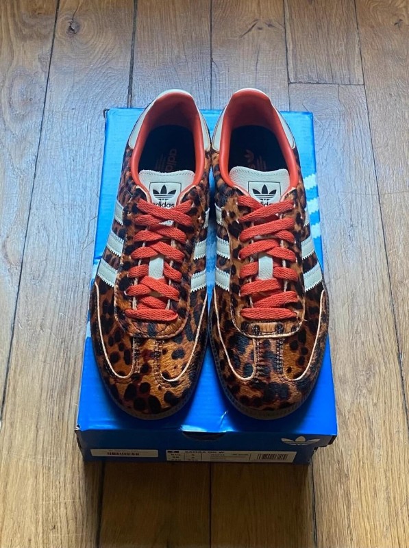 adidas samba og w leopard orange 38 2