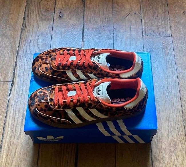 adidas samba og w leopard orange 38