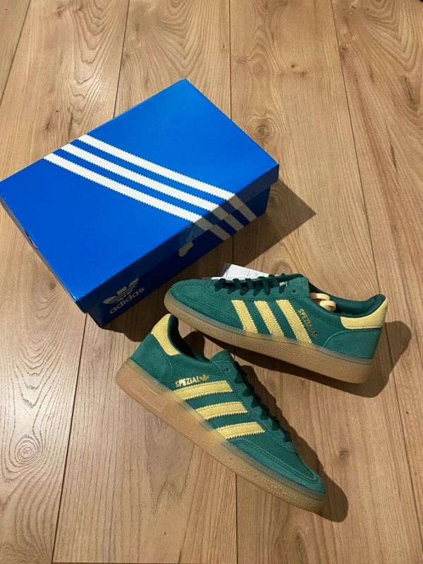 adidas handball spezial green yellow / vert jaune