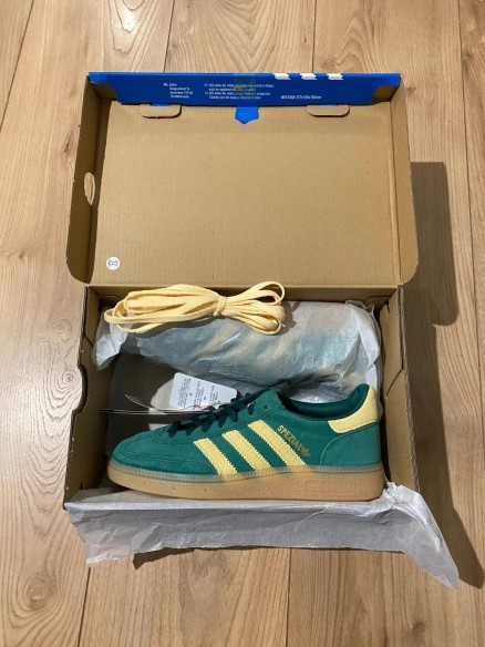 adidas handball spezial green yellow / vert jaune