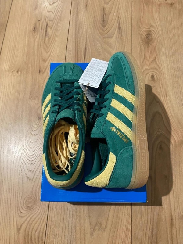 adidas handball spezial green yellow / vert jaune 2