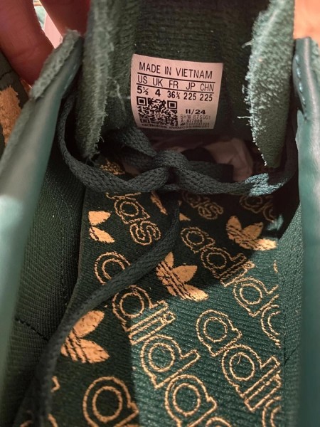 adidas handball spezial green yellow / vert jaune