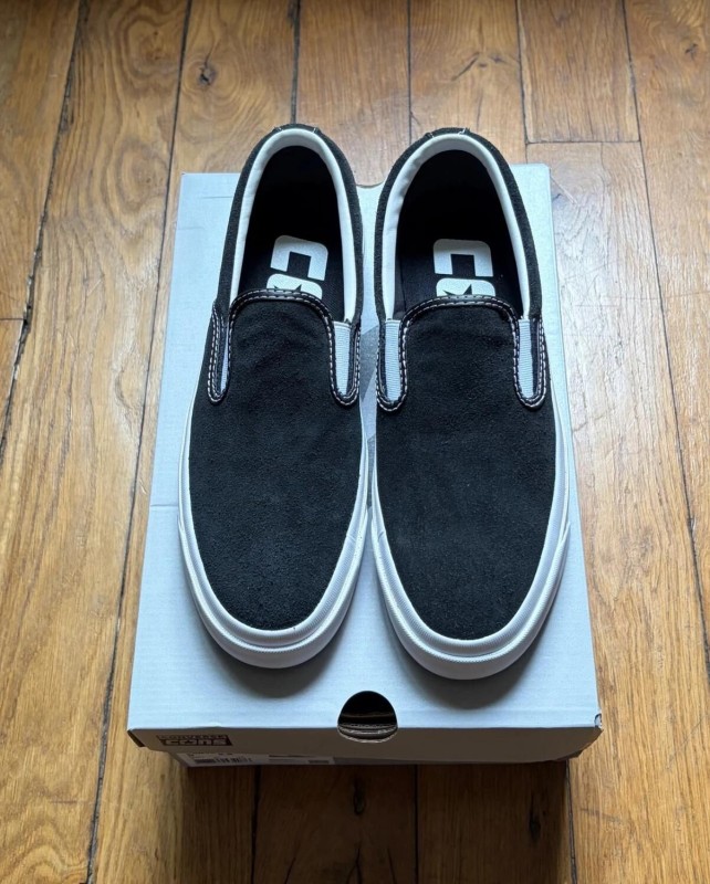Converse one star cc pro slip-on slip on white black 41 2