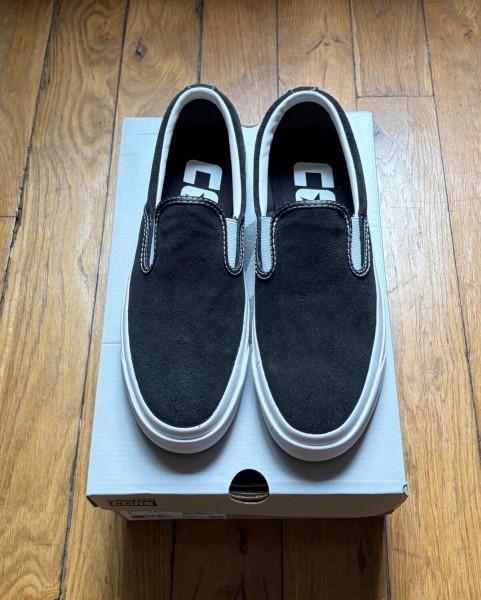 Converse one star cc pro slip-on slip on white black 41