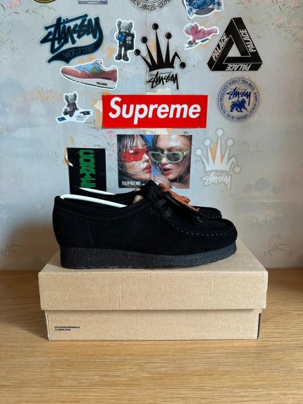 Clarks Wallabee black / noir