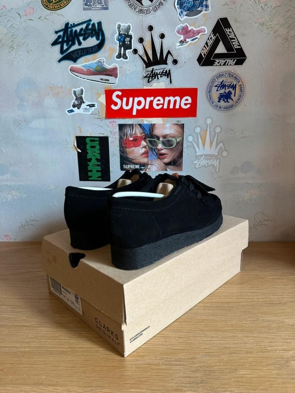 Clarks Wallabee black / noir 2