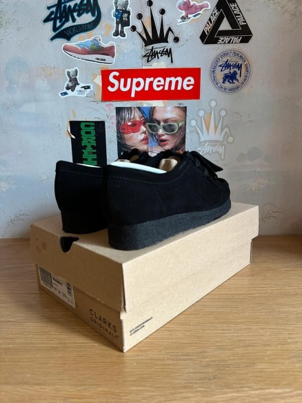 Clarks Wallabee black / noir