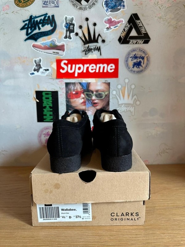 Clarks Wallabee black / noir 2