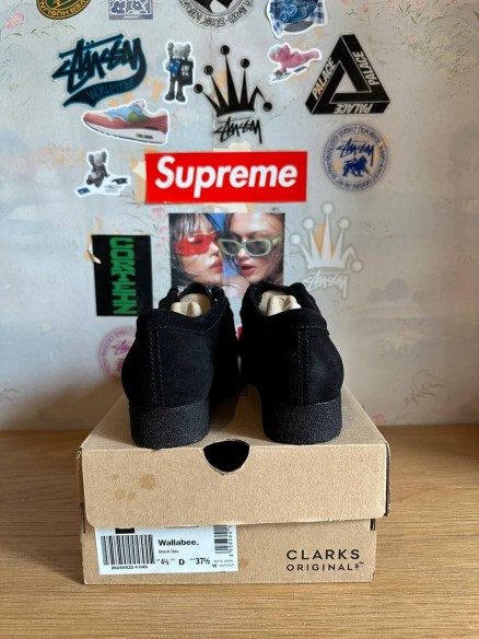 Clarks Wallabee black / noir