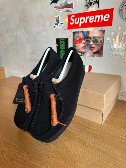 Clarks Wallabee black / noir