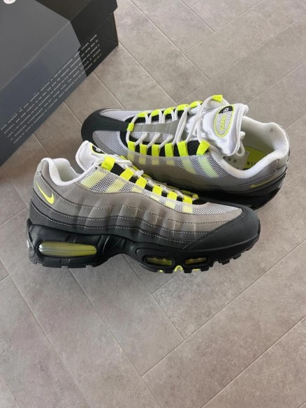 Nike airmax 95 og neon yellow 2025 black grey