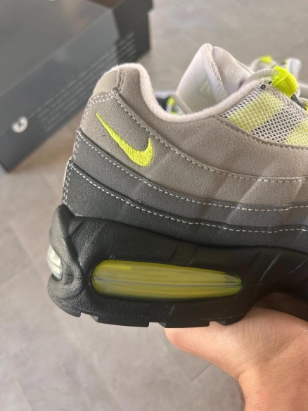 Nike airmax 95 og neon yellow 2025 black grey
