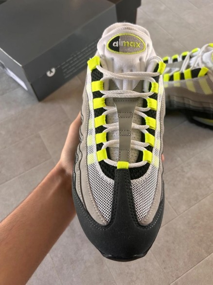 Nike airmax 95 og neon yellow 2025 black grey