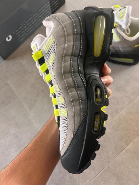 Nike airmax 95 og neon yellow 2025 black grey