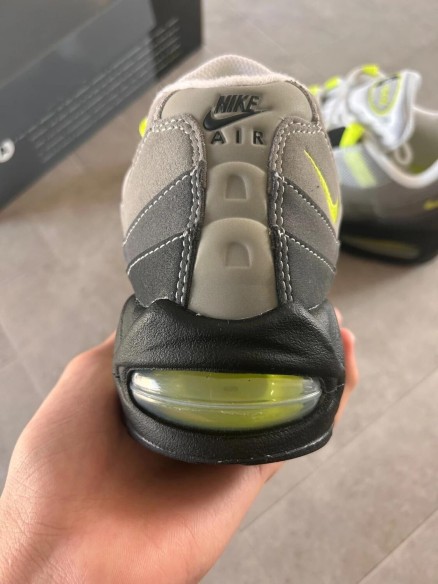 Nike airmax 95 og neon yellow 2025 black grey