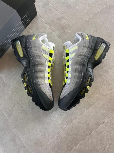 Nike airmax 95 og neon yellow 2025 black grey