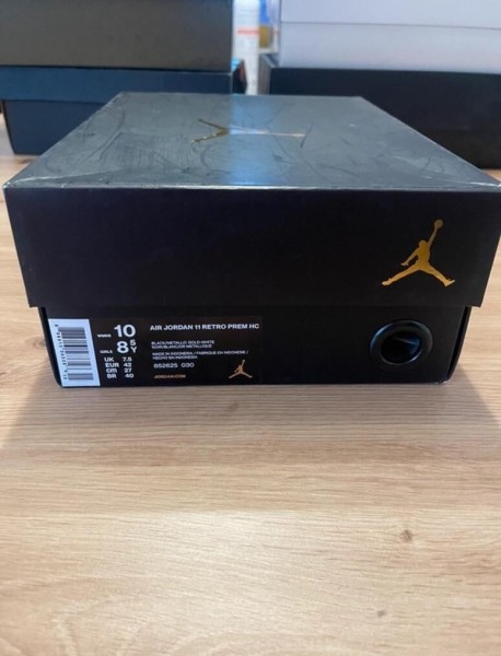 Jordan 11 XI Retro Heiress Black Gold Taille 42