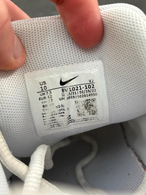 Nike p-6000 white - taille 42 2