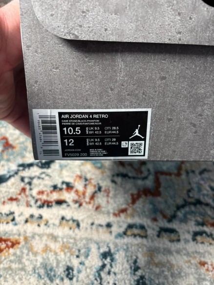Air Jordan 4 Cave Stone