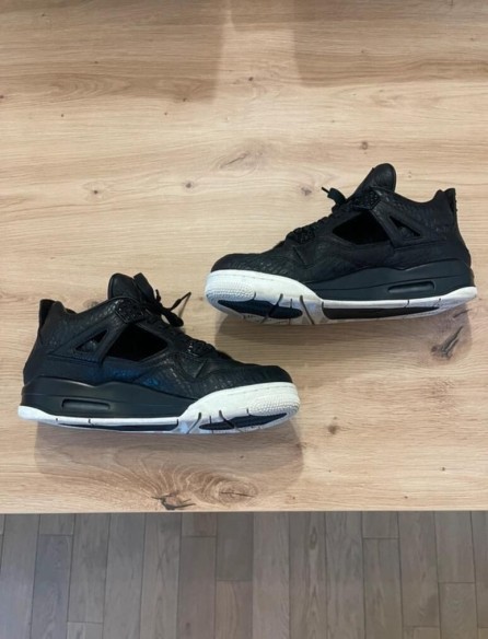 Jordan 4 IV Retro Pony Hair Black taille 42