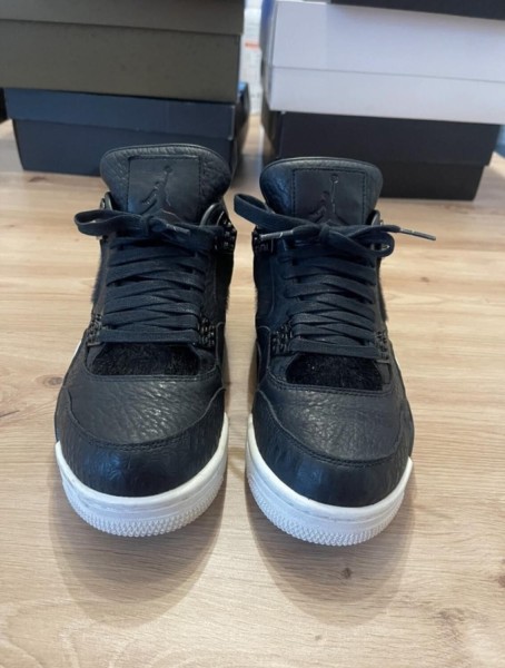 Jordan 4 IV Retro Pony Hair Black taille 42